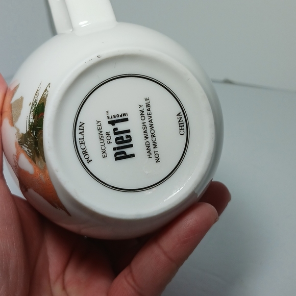 Pier 1 Imports Porcelain Penguin Coffee Tea Mug Cup - Picture 2 of 4